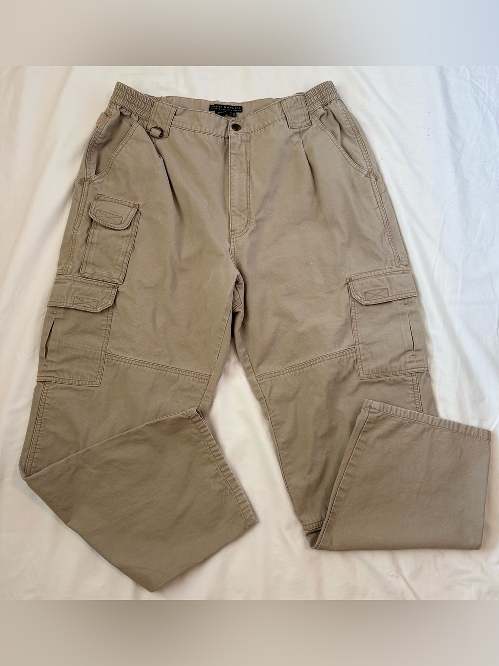 Royal Robbins 5.11 Tactical Pants Khaki Cotton Canvas 36x30 Vintage